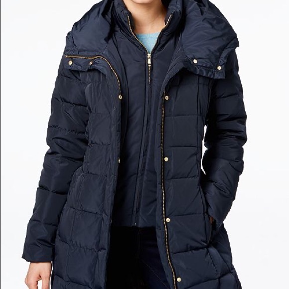 Cole Han Signature Navy Down Jacket - Picture 6 of 9